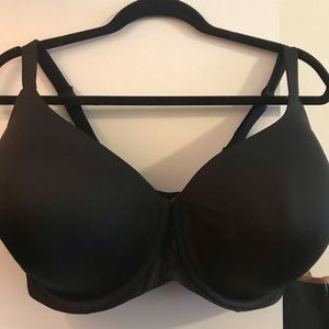 Cacique Lane Bryant Bra Black Size 38H